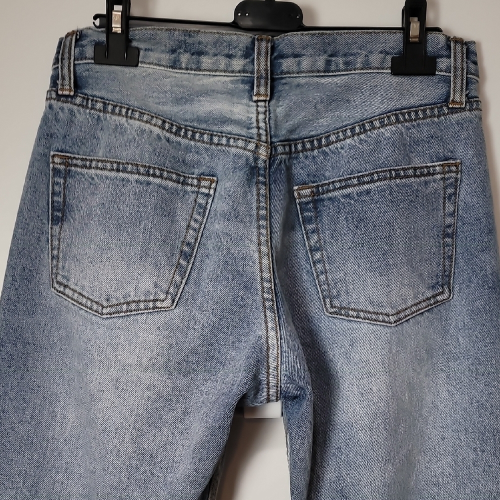 J. Galt Shanghai Straightleg Jeans Hidden Button-fly Size 4-6 / 28 / Small - Picture 6 of 9